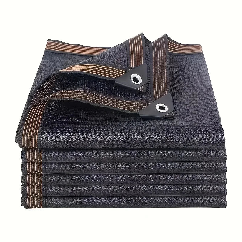 Outdoor Shade Cloth Sun-Filtering Mesh & Reinforced Eyelets