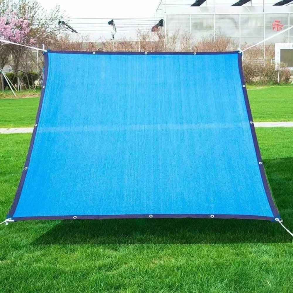 Outdoor Shade Sail Breathable Mesh & Reinforced Grommets