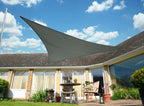 Outdoor Shade Sail UV-Blocking & Waterproof Rustproof Kit