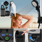 Outdoor Shower Pump Rechargeable LED Display