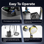 Outdoor Shower Pump Rechargeable LED Display