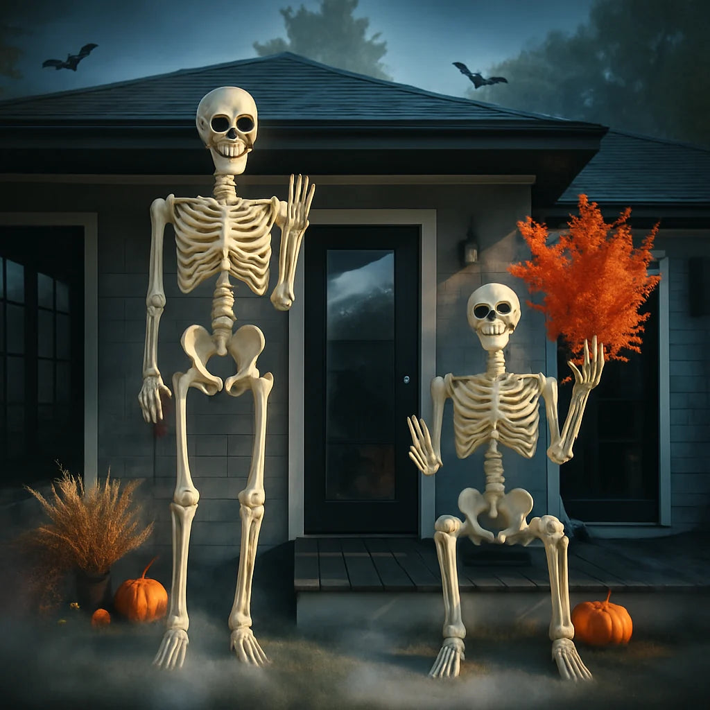 Outdoor Skeleton Poseable 6 Ft Weather-Resistant
