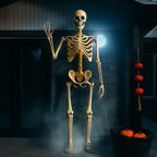 Outdoor Skeleton Poseable 6 Ft Weather-Resistant