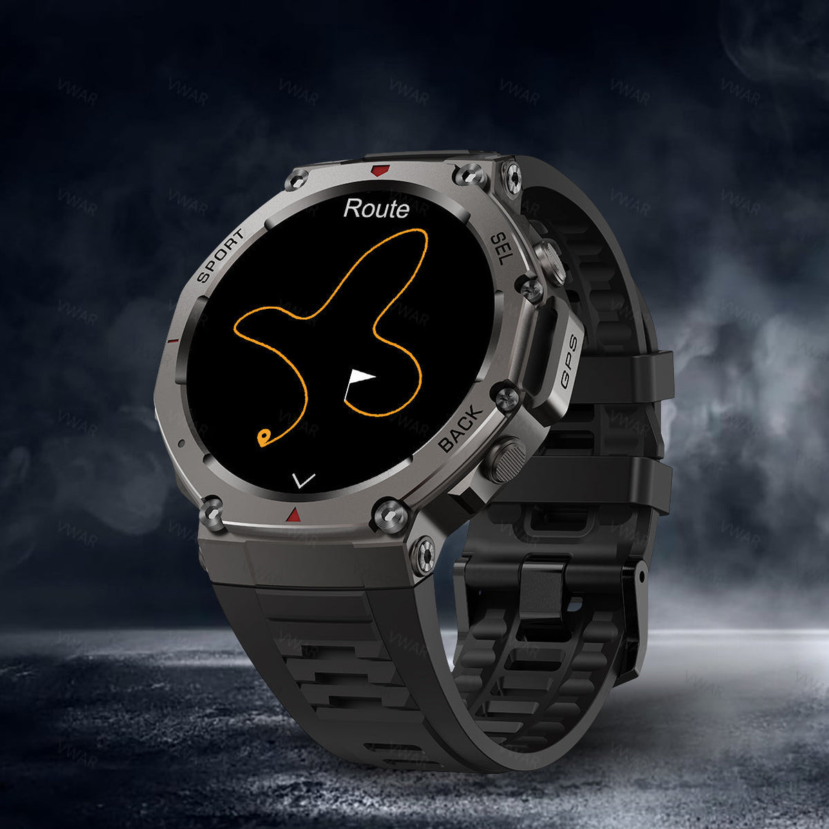 Outdoor Smartwatch Dual-Band GPS AMOLED 5 ATM