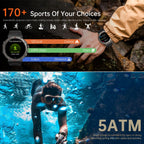 Outdoor Smartwatch Dual-Band GPS AMOLED 5 ATM