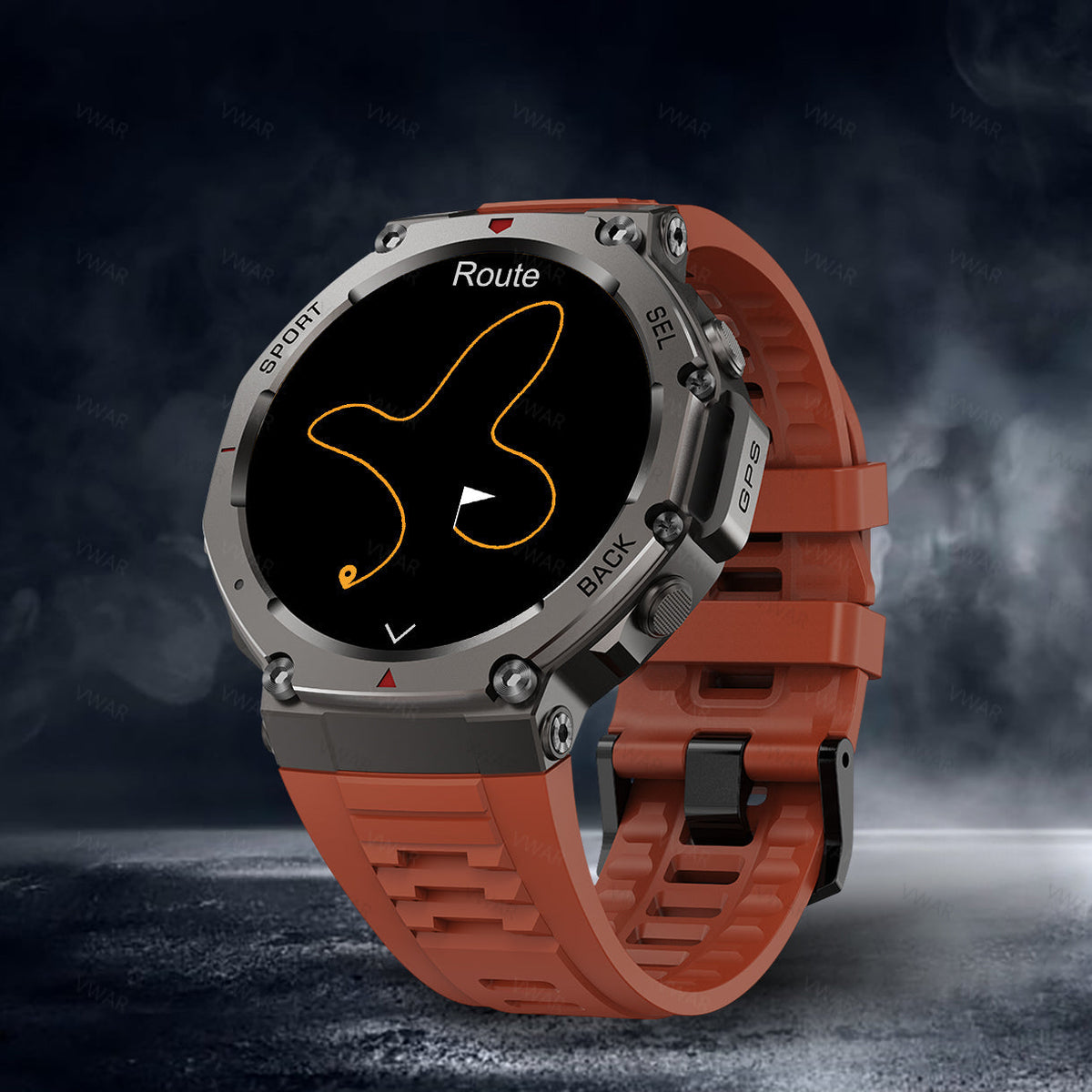 Outdoor Smartwatch Dual-Band GPS AMOLED 5 ATM
