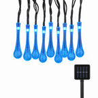 Outdoor Solar Color-Changing String Lights (Auto Dusk-To-Dawn)