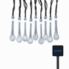 Outdoor Solar Color-Changing String Lights (Auto Dusk-To-Dawn)