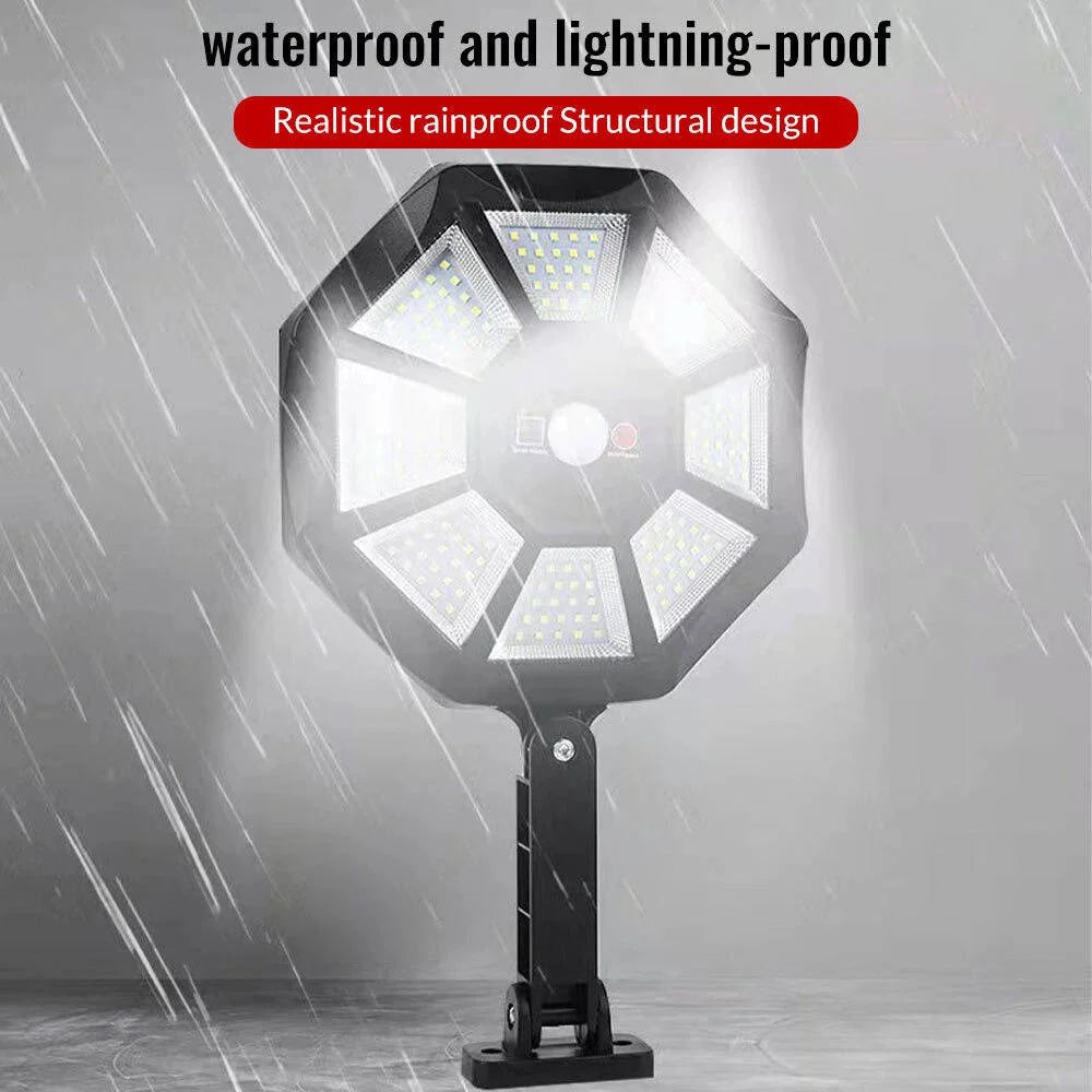 Outdoor Solar Flood Light Motion Sensor 168 COB LEDs