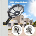 Outdoor Solar Flood Light Motion Sensor 168 COB LEDs