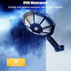 Outdoor Solar Flood Light Motion Sensor 168 COB LEDs