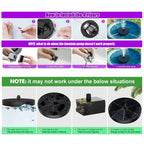 Outdoor Solar Fountain 60 LEDs 7 Spray Patterns