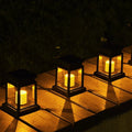 Outdoor Solar Lantern Candle-Effect Flicker Automatic Dusk Sensor