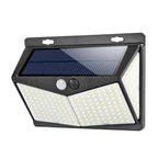 Outdoor Solar Light Motion-Activated 800 Lumens Weather-Resistant