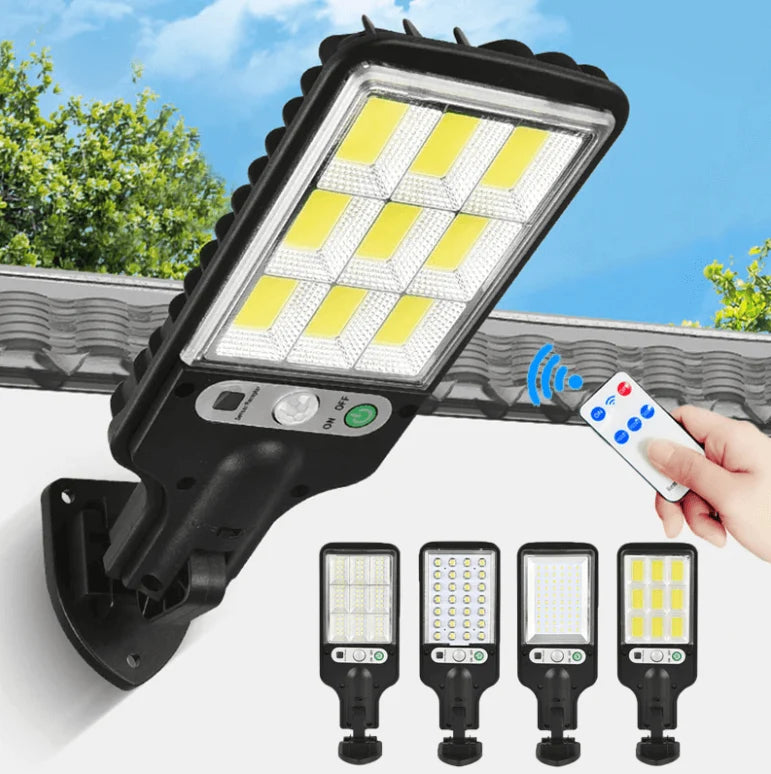 Outdoor Solar Light Motion Sensor & Remote Control IP67