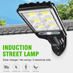 Outdoor Solar Light Motion Sensor & Remote Control IP67