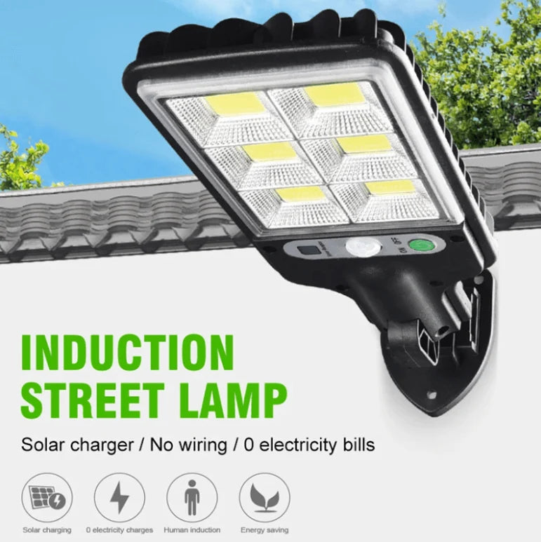Outdoor Solar Light Motion Sensor & Remote Control IP67