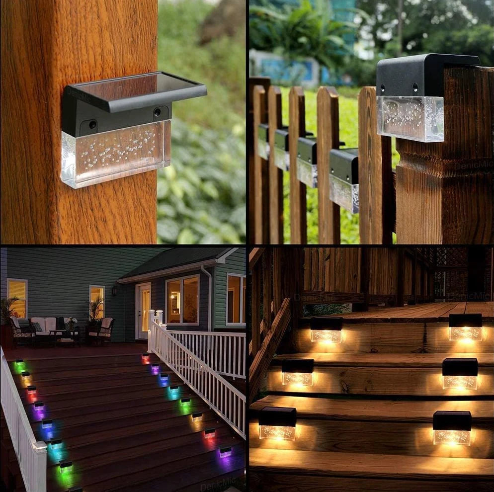 Outdoor Solar Light RGB & Warm White Weatherproof