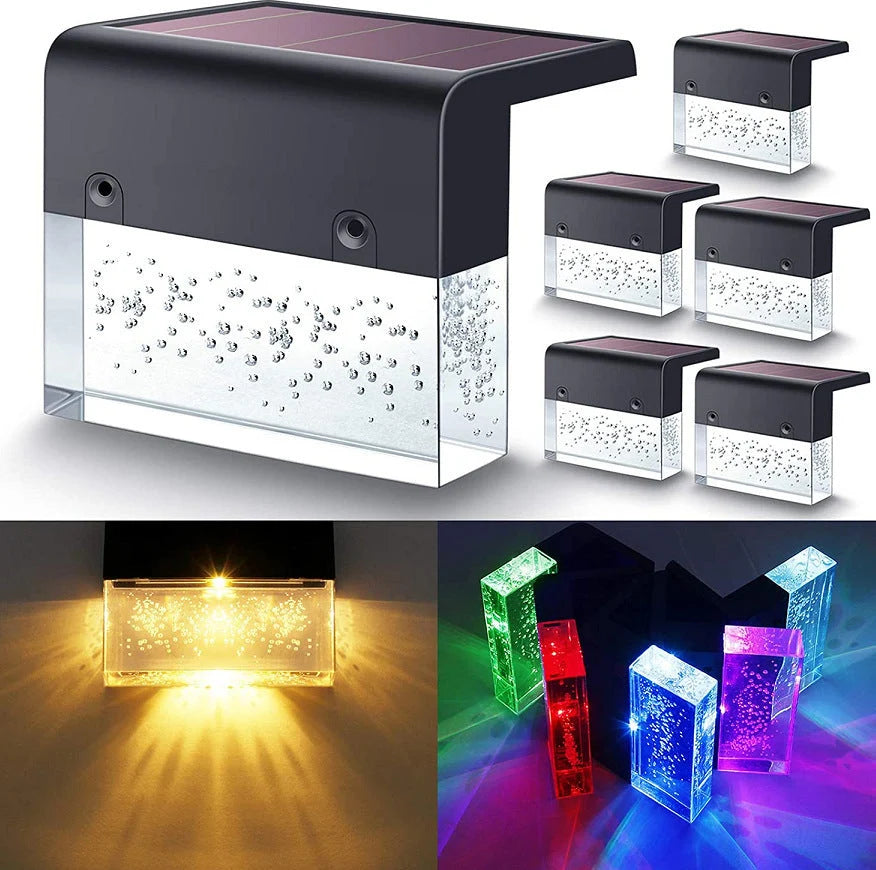 Outdoor Solar Light RGB & Warm White Weatherproof