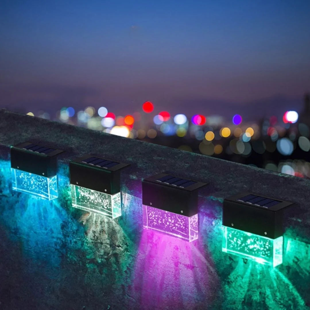 Outdoor Solar Light RGB & Warm White Weatherproof