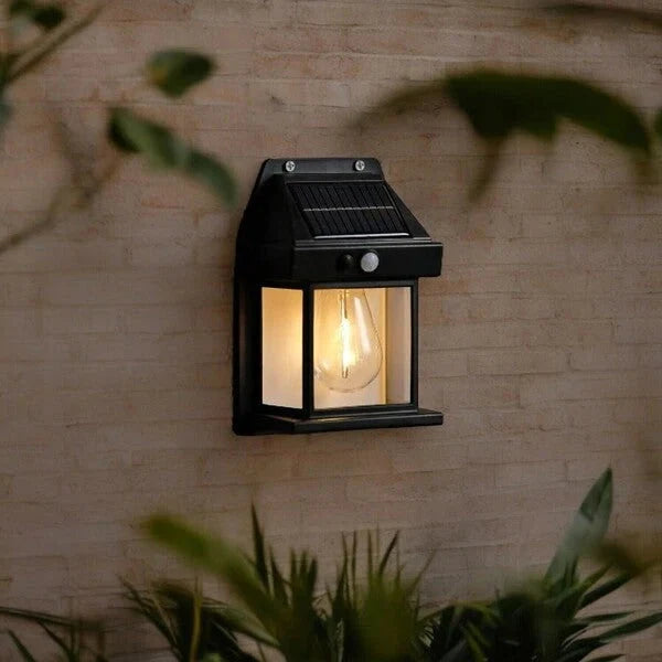 Outdoor Solar Motion Light Warm White Weather Resistant