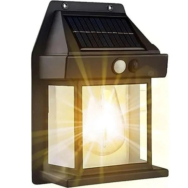 Outdoor Solar Motion Light Warm White Weather Resistant