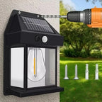 Outdoor Solar Motion Light Warm White Weather Resistant
