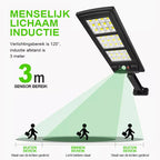 Outdoor Solar Security Light Motion-Activated IP65