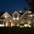 Outdoor Solar Spotlights Set of 5 Adjustable Heads