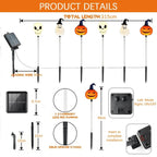 Outdoor Solar Stakes Halloween Set of 6