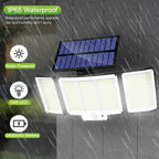 Outdoor Solar Wall Light 318 LEDs Motion Sensor