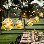Outdoor String Lights Warm White LED Waterproof 15m/30m