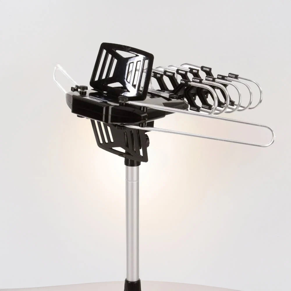 Outdoor TV Antenna 360 Degree Rotating Motor Amplified Reception