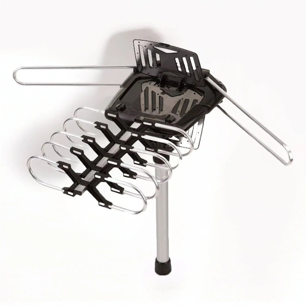 Outdoor TV Antenna 360 Degree Rotating Motor Amplified Reception