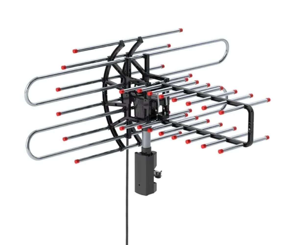 Outdoor TV Antenna 360-Degree Rotation Dual Frequency