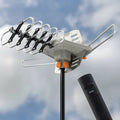 Outdoor TV Antenna Amplified UHF & VHF 4K