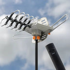 Outdoor TV Antenna Amplified UHF & VHF 4K