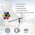 Outdoor TV Antenna Motorized 360° Auto-Align Corrosion-Resistant Aluminum