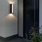 Outdoor Wall Lamp Aluminum IP65 Warm White LED