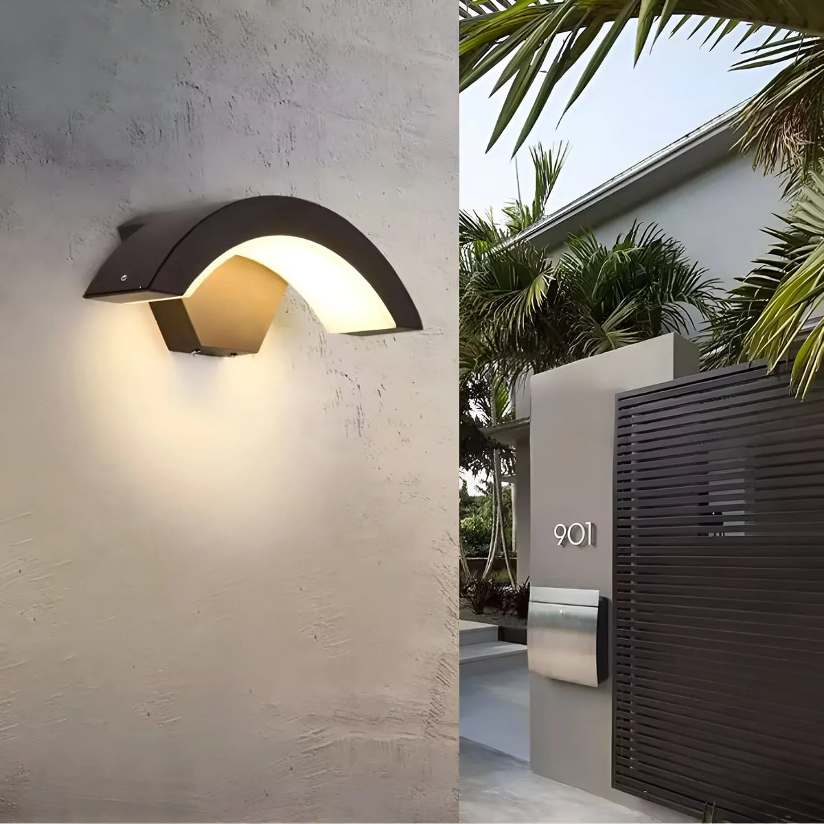 Outdoor Wall Lamp Motion Sensor Energy-Saving 18W