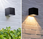 Outdoor Wall Lamp Solar-Powered Automatic Light Sensor IP65