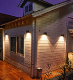 Outdoor Wall Lamp Solar-Powered Automatic Light Sensor IP65