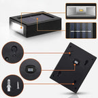 Outdoor Wall Lamp Solar-Powered Up & Down Warm LEDs