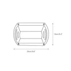 Outdoor Wall Lamp Weather-Resistant Brass & Glass