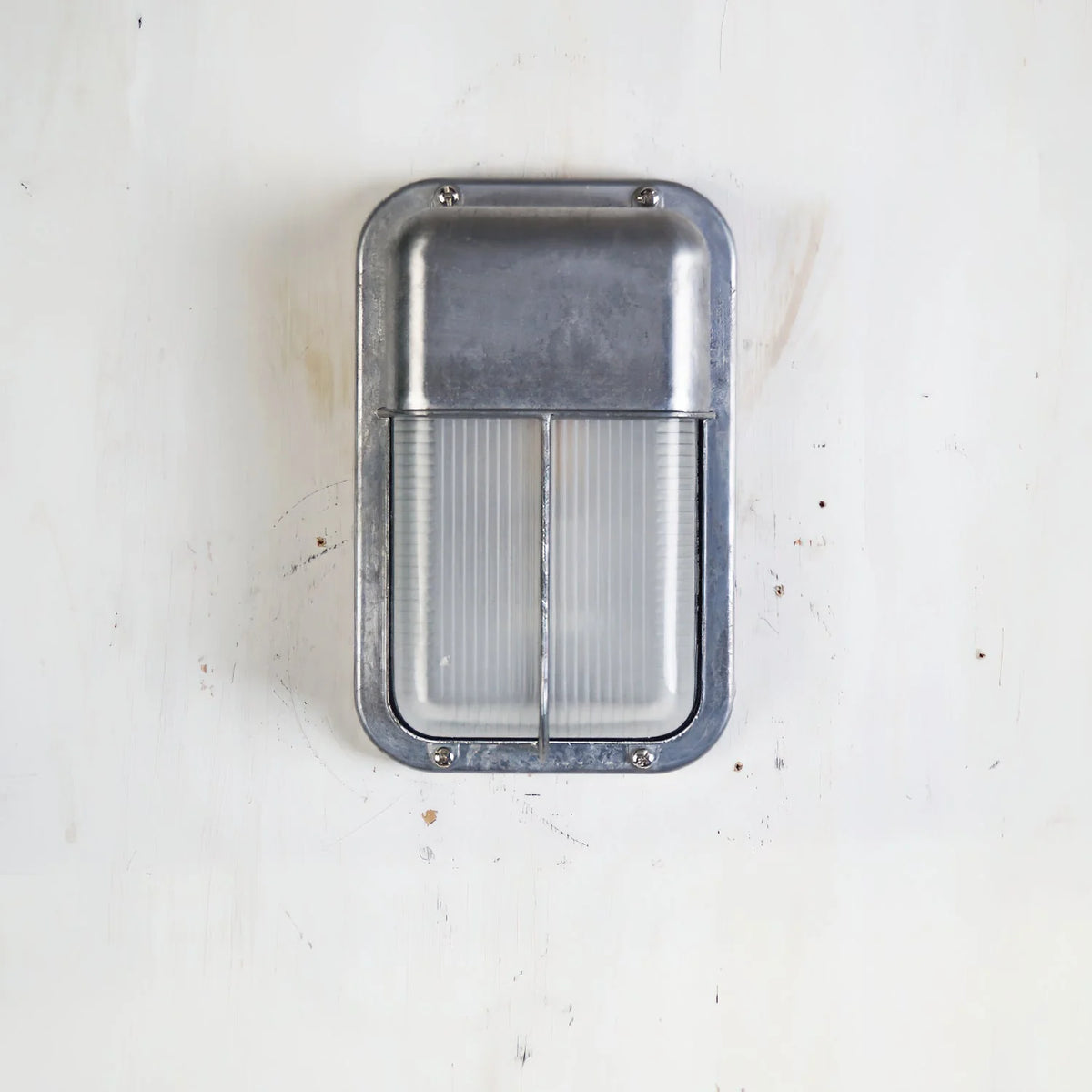 Outdoor Wall Lamp Weather-Resistant Brass & Glass