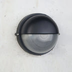 Outdoor Wall Lamp Weather-Resistant Brass & Glass