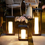 Outdoor Wall Lamp Weather Resistant Solar & Mains Power
