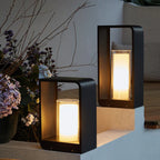 Outdoor Wall Lamp Weather Resistant Solar & Mains Power