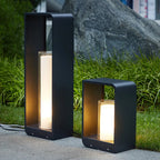 Outdoor Wall Lamp Weather Resistant Solar & Mains Power