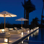 Outdoor Wall Lamp Weather Resistant Solar & Mains Power
